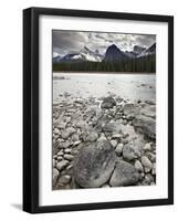 Athabasca River, Jasper National Park, UNESCO World Heritage Site, Alberta, Canada, North America-James Hager-Framed Photographic Print