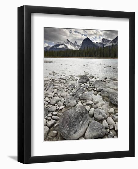 Athabasca River, Jasper National Park, UNESCO World Heritage Site, Alberta, Canada, North America-James Hager-Framed Premium Photographic Print