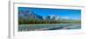 Athabasca River with Mountains in the Background-null-Framed Photographic Print