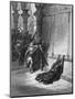Athaliah Assassinated-Gustave Doré-Mounted Art Print