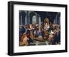 Athaliah Expelled from the Temple, Painted before 1697-Antoine Coypel-Framed Giclee Print