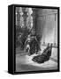 Athaliah Is Assassinated-Gustave Doré-Framed Stretched Canvas