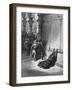 Athaliah Is Assassinated-Gustave Doré-Framed Art Print