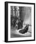 Athaliah Is Assassinated-Gustave Doré-Framed Art Print