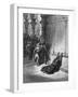 Athaliah Is Assassinated-Gustave Doré-Framed Art Print