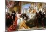 Athaliah's Dismay at the Coronation of Joash, C.1858-Solomon Alexander Hart-Mounted Giclee Print