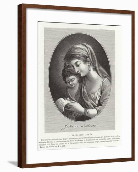 Atheistic Education-null-Framed Giclee Print