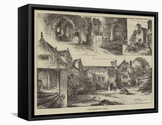 Athelhampton Hall-Herbert Railton-Framed Stretched Canvas