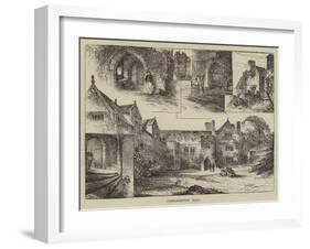 Athelhampton Hall-Herbert Railton-Framed Giclee Print