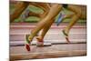 Atheltes Running-Bjorn Svensson-Mounted Premium Photographic Print