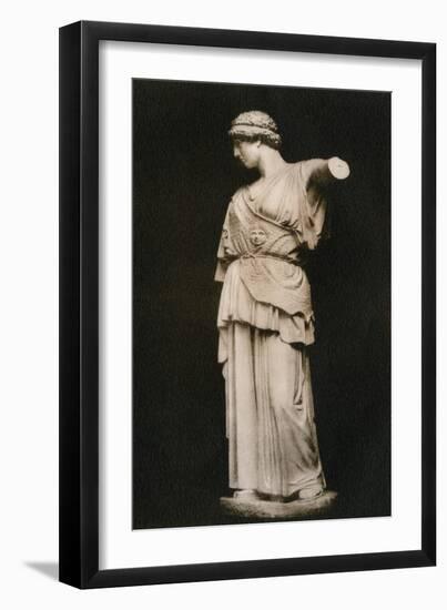 Athena, a Copy of the Statue by Phidias-null-Framed Giclee Print