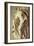 Athena Nike Adjusting Her Sandal, circa 420-420 BC-null-Framed Giclee Print