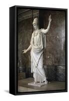 Athena or Minerva-null-Framed Stretched Canvas