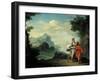 Athena Revealing Ithaca to Ulysses-Giuseppe Bottani-Framed Giclee Print