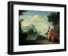 Athena Revealing Ithaca to Ulysses-Giuseppe Bottani-Framed Giclee Print