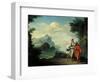 Athena Revealing Ithaca to Ulysses-Giuseppe Bottani-Framed Giclee Print