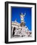 Athena Statue in Front of the Parliament Building, Vienna, Austria-Sylvain Grandadam-Framed Premium Photographic Print