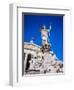 Athena Statue in Front of the Parliament Building, Vienna, Austria-Sylvain Grandadam-Framed Premium Photographic Print