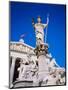 Athena Statue in Front of the Parliament Building, Vienna, Austria-Sylvain Grandadam-Mounted Photographic Print