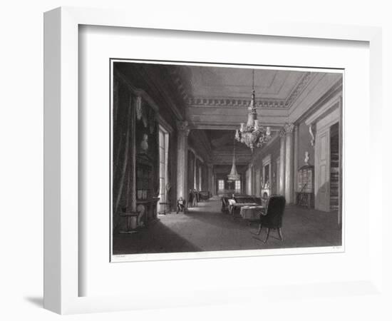 Athenaeum Drawing Room-W. Taylor-Framed Art Print