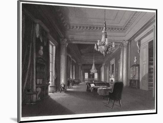 Athenaeum Drawing Room-W. Taylor-Mounted Art Print