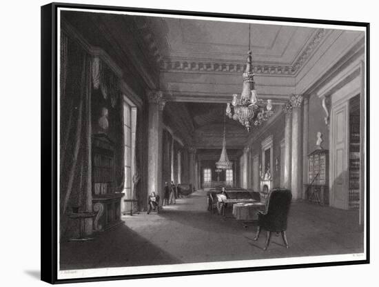 Athenaeum Drawing Room-W. Taylor-Framed Stretched Canvas