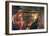 Athene and Arachne-Jacopo Robusti Tintoretto-Framed Giclee Print