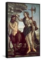 Athene and the Centaur, 1482-1483-Sandro Botticelli-Framed Stretched Canvas