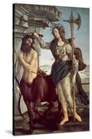 Athene and the Centaur, 1482-1483-Sandro Botticelli-Stretched Canvas