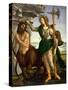 Athene and the Centaur, c.1480-Sandro Botticelli-Stretched Canvas