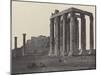 Athènes, le Temple de Jupiter-James Robertson-Mounted Giclee Print