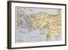 Athenian Empire Old Map-marzolino-Framed Art Print