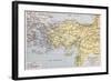 Athenian Empire Old Map-marzolino-Framed Art Print