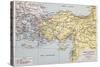 Athenian Empire Old Map-marzolino-Stretched Canvas