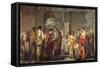 Athenian Phocion Refusing Alexander's Gifts-Nicola De Laurentiis-Framed Stretched Canvas