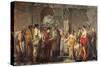 Athenian Phocion Refusing Alexander's Gifts-Nicola De Laurentiis-Stretched Canvas