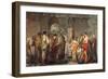 Athenian Phocion Refusing Alexander's Gifts-Nicola De Laurentiis-Framed Giclee Print