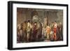 Athenian Phocion Refusing Alexander's Gifts-Nicola De Laurentiis-Framed Giclee Print