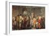 Athenian Phocion Refusing Alexander's Gifts-Nicola De Laurentiis-Framed Giclee Print