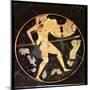 Athenian Red-Figure Kylix Depicting a Greek Warrior, Greek (circa 500 BC)-null-Mounted Giclee Print