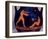 Athenian Red-Figure Pelike or Amphora Depicting a Games Scene, Greek, 450-400 BC (Pottery)-null-Framed Giclee Print