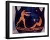 Athenian Red-Figure Pelike or Amphora Depicting a Games Scene, Greek, 450-400 BC (Pottery)-null-Framed Giclee Print