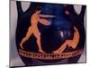 Athenian Red-Figure Pelike or Amphora Depicting a Games Scene, Greek, 450-400 BC (Pottery)-null-Mounted Giclee Print