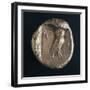 Athenian Silver Tetradrachm Depicting Owl, Recto Greek Coins, 5th Century BC-null-Framed Giclee Print