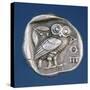 Athenian Tetradrachma Depicting the Owl of Athens-Greek-Stretched Canvas