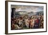 Athenians Abandoning Athens on Word of Themistocles, Athens, 1796-1798-Luigi Ademollo-Framed Giclee Print