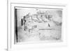 Athens, 1791 (Pen and Ink Drawing)-French-Framed Giclee Print