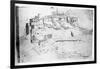 Athens, 1791 (Pen and Ink Drawing)-French-Framed Giclee Print