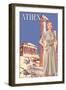 Athens 50's Fashion Tour I-null-Framed Art Print