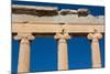 Athens, Attica, Greece. Ionic capitals on columns of the Erechtheion on the Acropolis. The Acrop...-null-Mounted Photographic Print